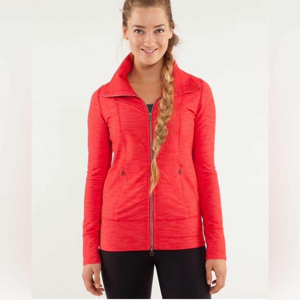 Lululemon Athletica Daily Yoga Jacket size 6
